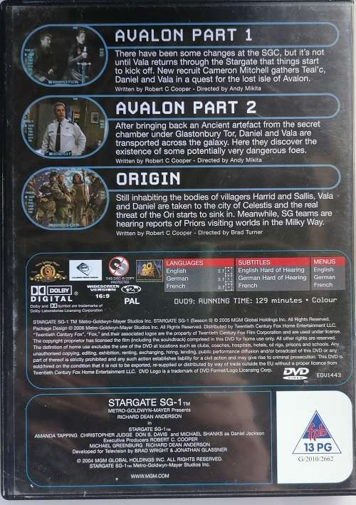 Stargate no 58 dvd
