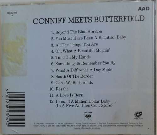 Conniff meets butterfield cd