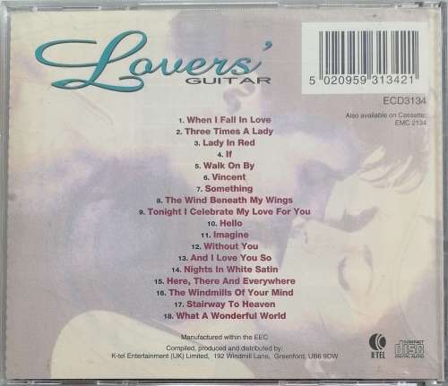 Lovers` guitar cd