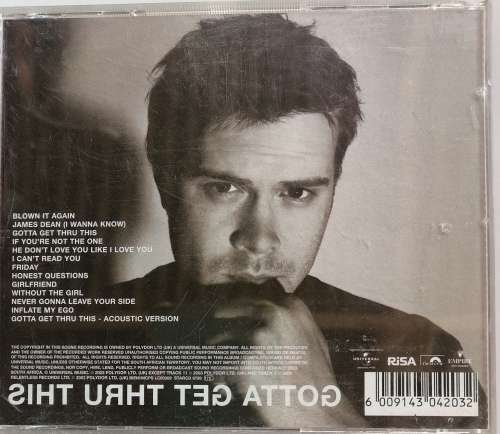 Daniel Bedingfield - Gotta get thru this cd
