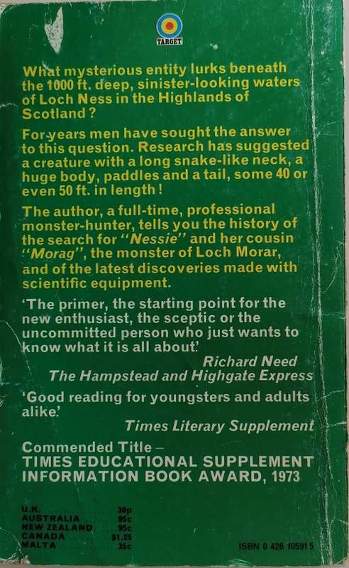 The story of the Loch Ness monster by Tim Dinsdale