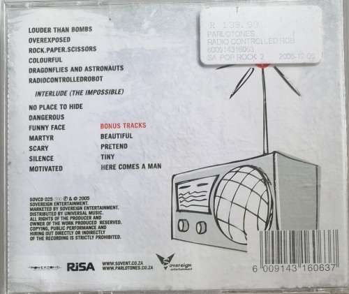 The Parlotones - Radio controlled robot cd