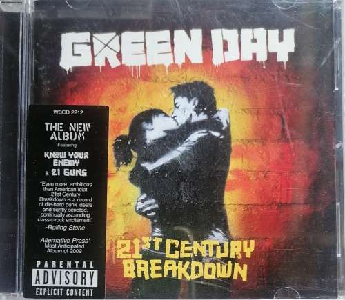 Green day - 21st century breakdown cd