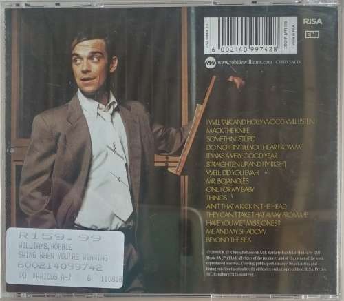 Robbie Williams - Swing when you`re winning cd