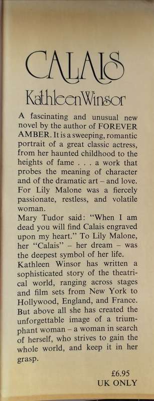 Calais by Kathleen Winsor