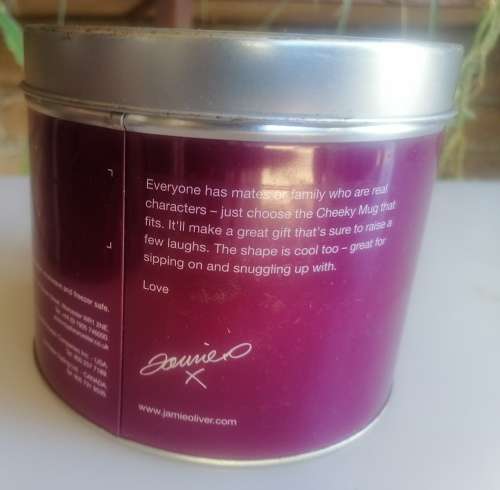 Jamie Oliver tin (empty)
