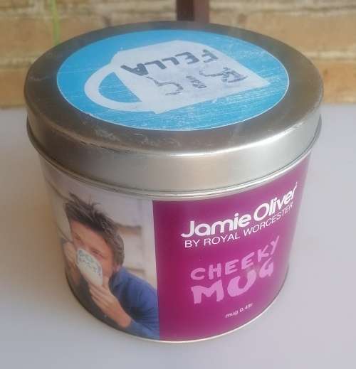 Jamie Oliver tin ( empty)