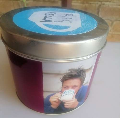 Jamie Oliver tin ( empty)