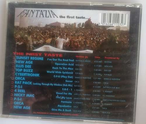 Fantazia the first taste cd
