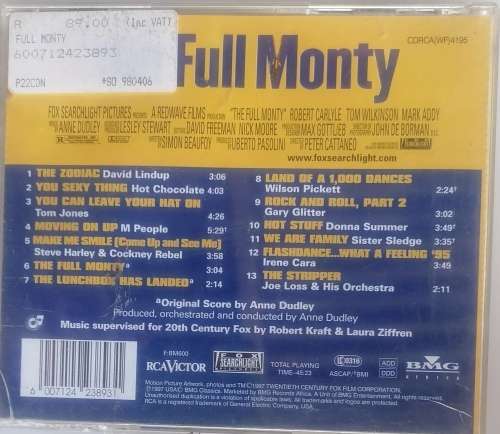 The full monty cd