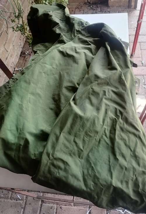 Vintage army poncho