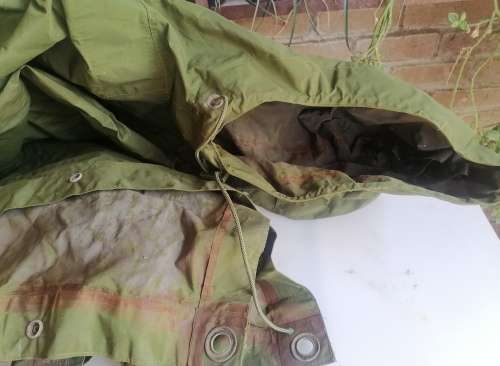 Vintage army poncho