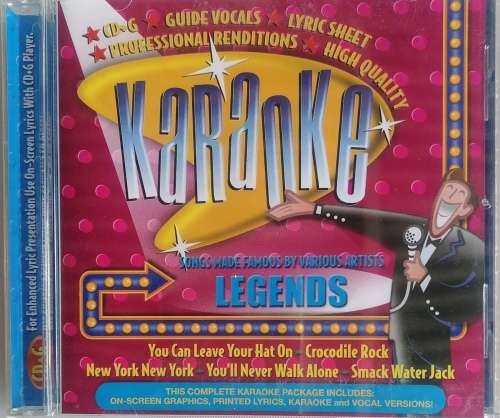 Karaoke Legends cd