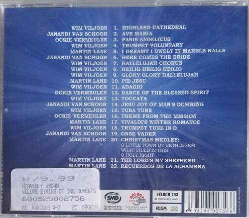 Heavenly organ cd