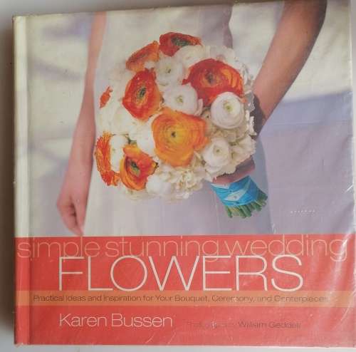Simple stunning wedding flowers by Karen Bussen