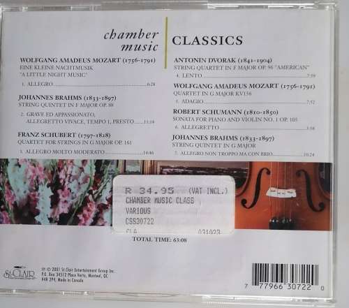 Chamber music classics cd