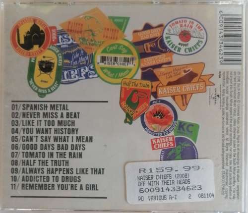 Kaiser Chiefs - Off with their heads cd