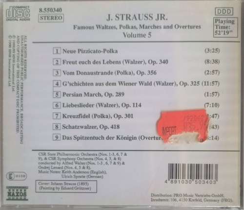 J Strauss Jr cd