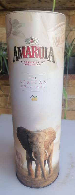 Amarula tin (empty)