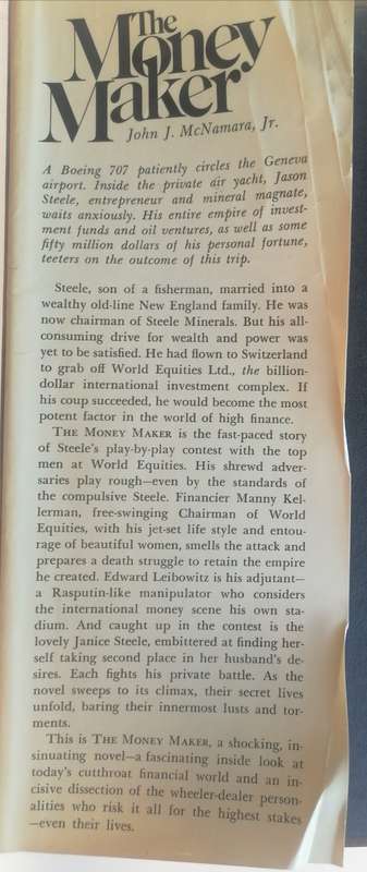 The money maker by John J McNamara