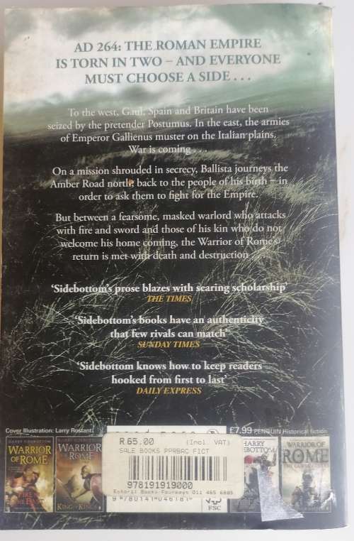 Warrior of Rome: The amber road by Harry Sidebottom
