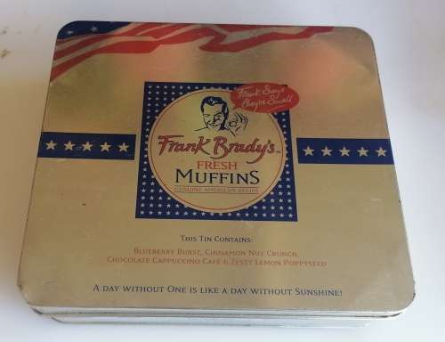 Frank Brady`s muffins tin