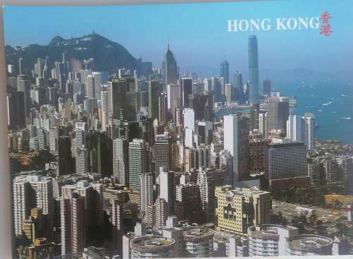 Postcard: Central and north Wanchai