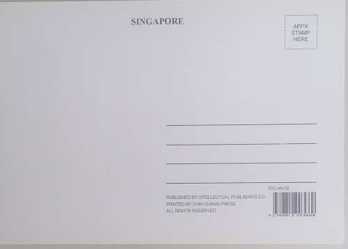 Postcard: Singapore The historical Raffles Hotel