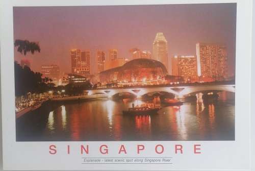 Postcard: Singapore Esplanade