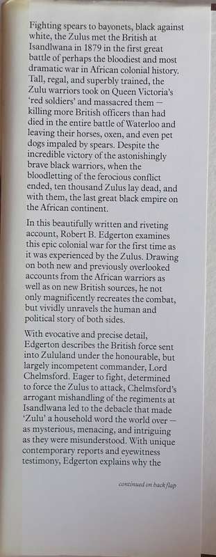 Like lions they fought (the last Zulu war) by Robert B Edgerton