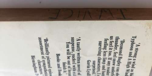 Wyatt`s hurricane by Desmond Bagley