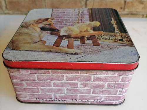 Vintage Pyotts biscuits tin