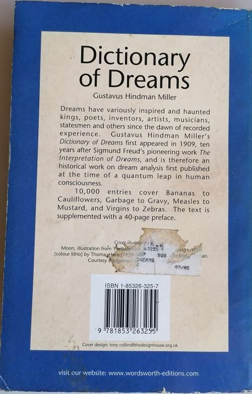 Dictionary of dreams