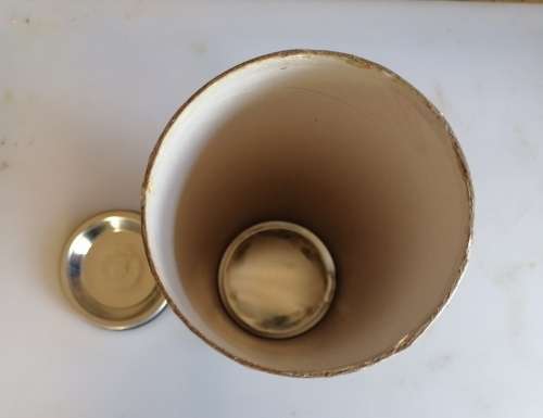 Glenfiddich whisky tin - empty