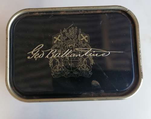 Ballantine`s Whisky tin - empty