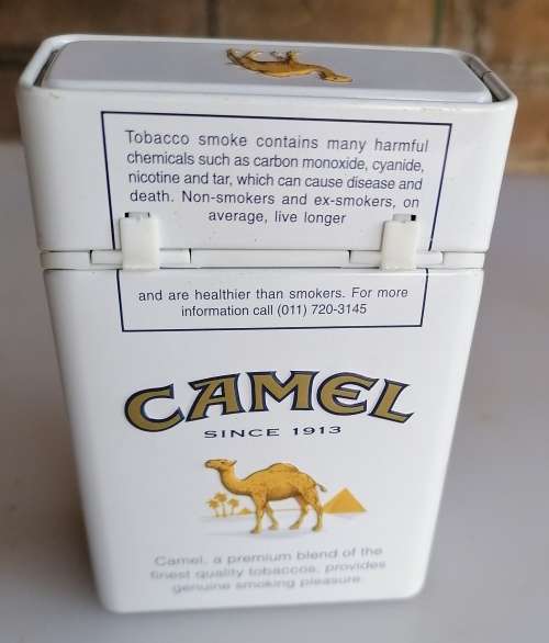 Camel tin