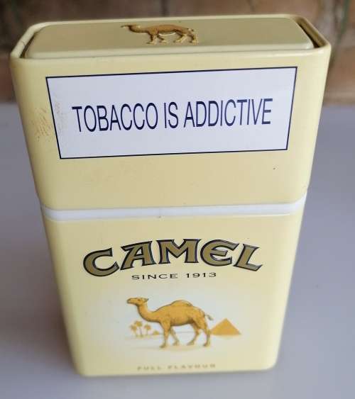 Camel tin