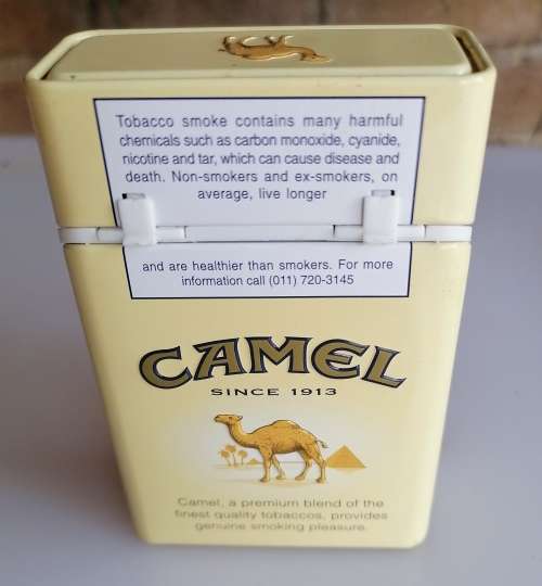 Camel tin