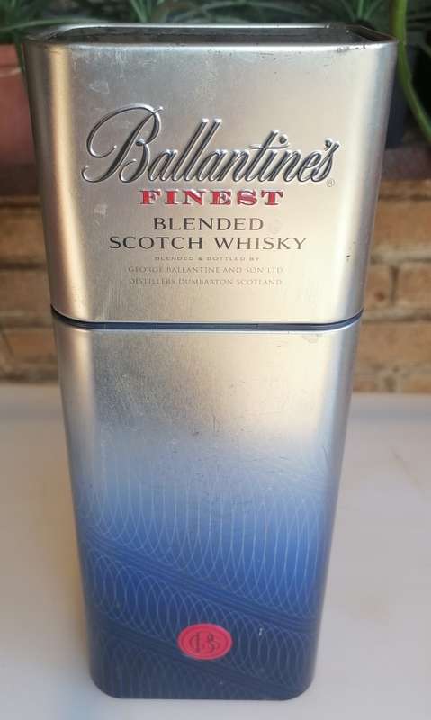 Ballantine`s Whisky tin