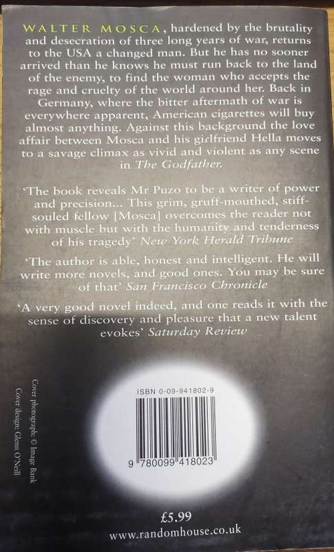 The dark arena by Mario Puzo