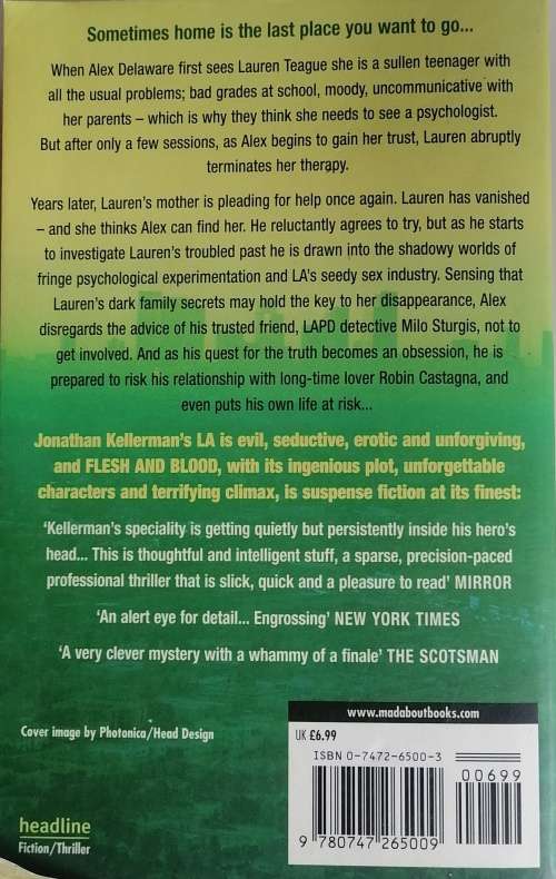 Flesh and blood by Jonathan Kellerman
