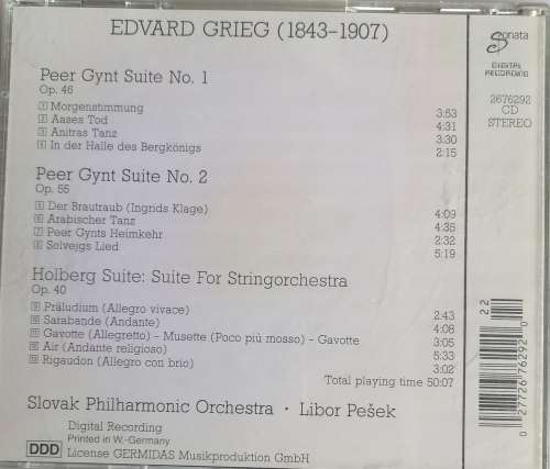 Edvard Grieg cd