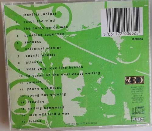 Donavan - Live in concert cd