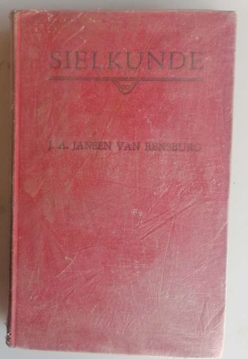 Sielkunde deur JA Jansen van Rensburg 1946
