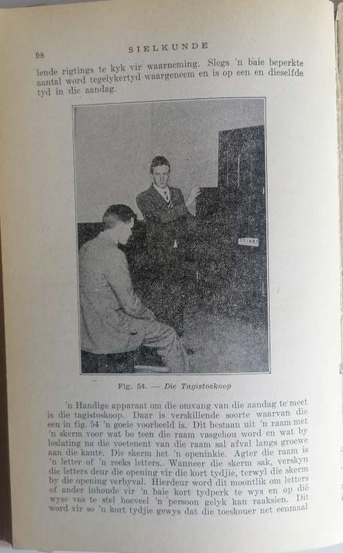 Sielkunde deur JA Jansen van Rensburg 1946
