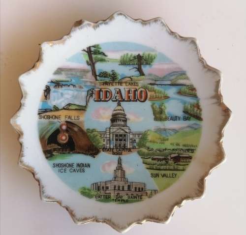 Small Idaho display plate