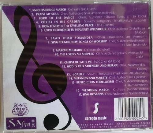 Songs of praise 1997 cd