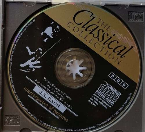 The classical collection: JS Bach cd