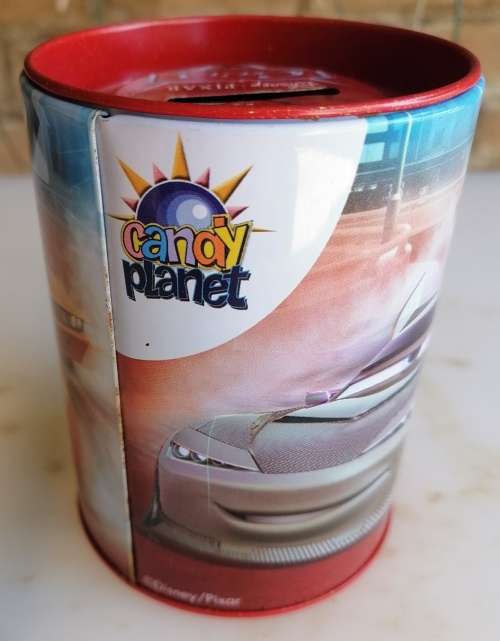 Cars savings tin