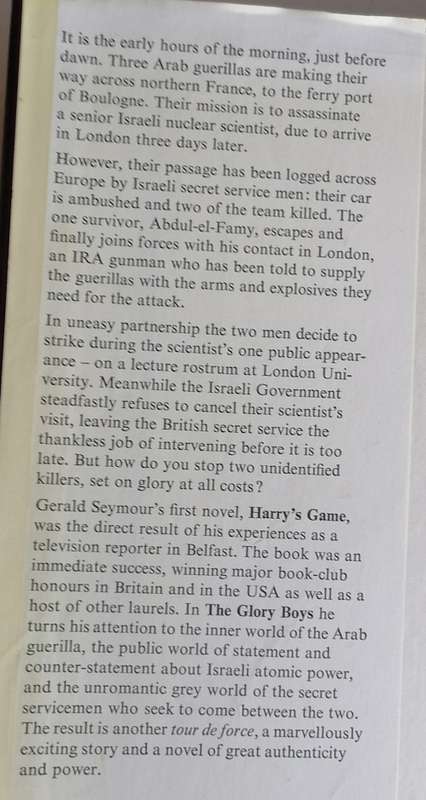 The glory boys by Gerald Seymour